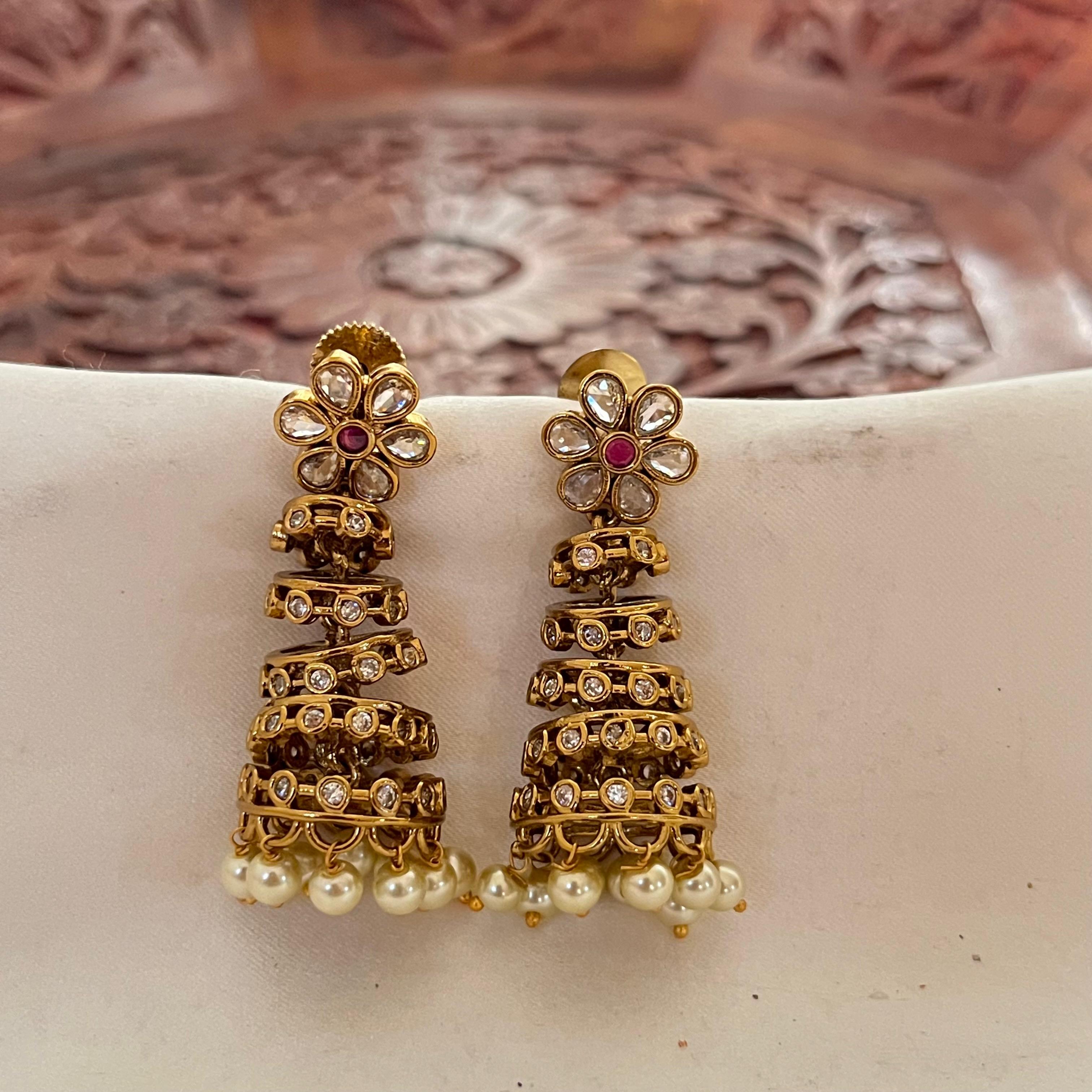 Antique Multi-Layer Jhumka AJ17