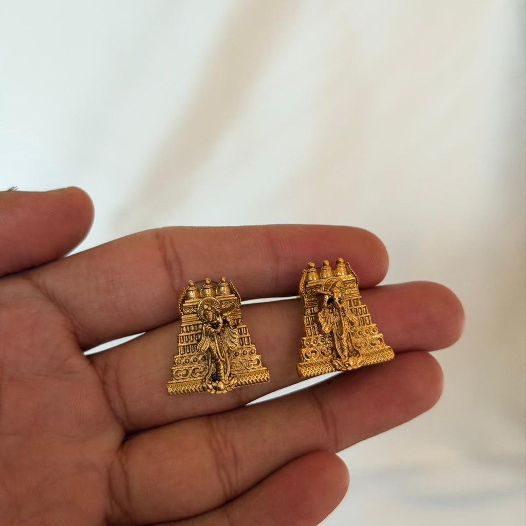 Temple Gopuram Choker AN74 Anvika Jewels