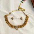 Lakshmi Coin Choker Set AN75 Anvika Jewels