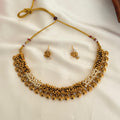 Pearl Coin Choker Set AN77 Anvika Jewels