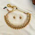 Pearl Coin Choker Set AN78 Anvika Jewels