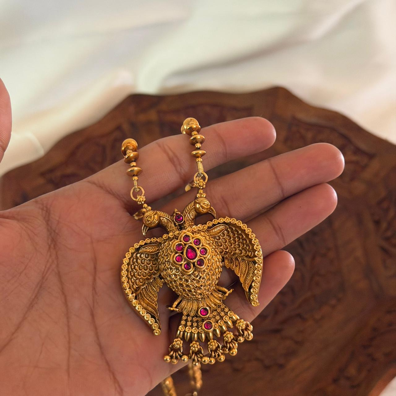 Ganda Berunda Pendant AN85 Anvika Jewels
