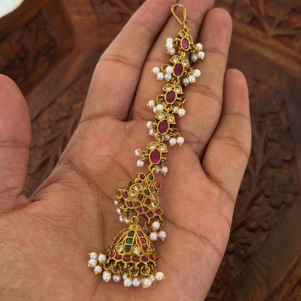 Dual Tone Long Jhumka AJ21 Anvika Jewels