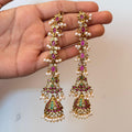 Dual Tone Long Jhumka AJ21 Anvika Jewels