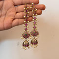 Premium Long Jhumka AJ23 Anvika Jewels