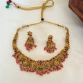 Antique Peacock Choker Set AN97 Anvika Jewels