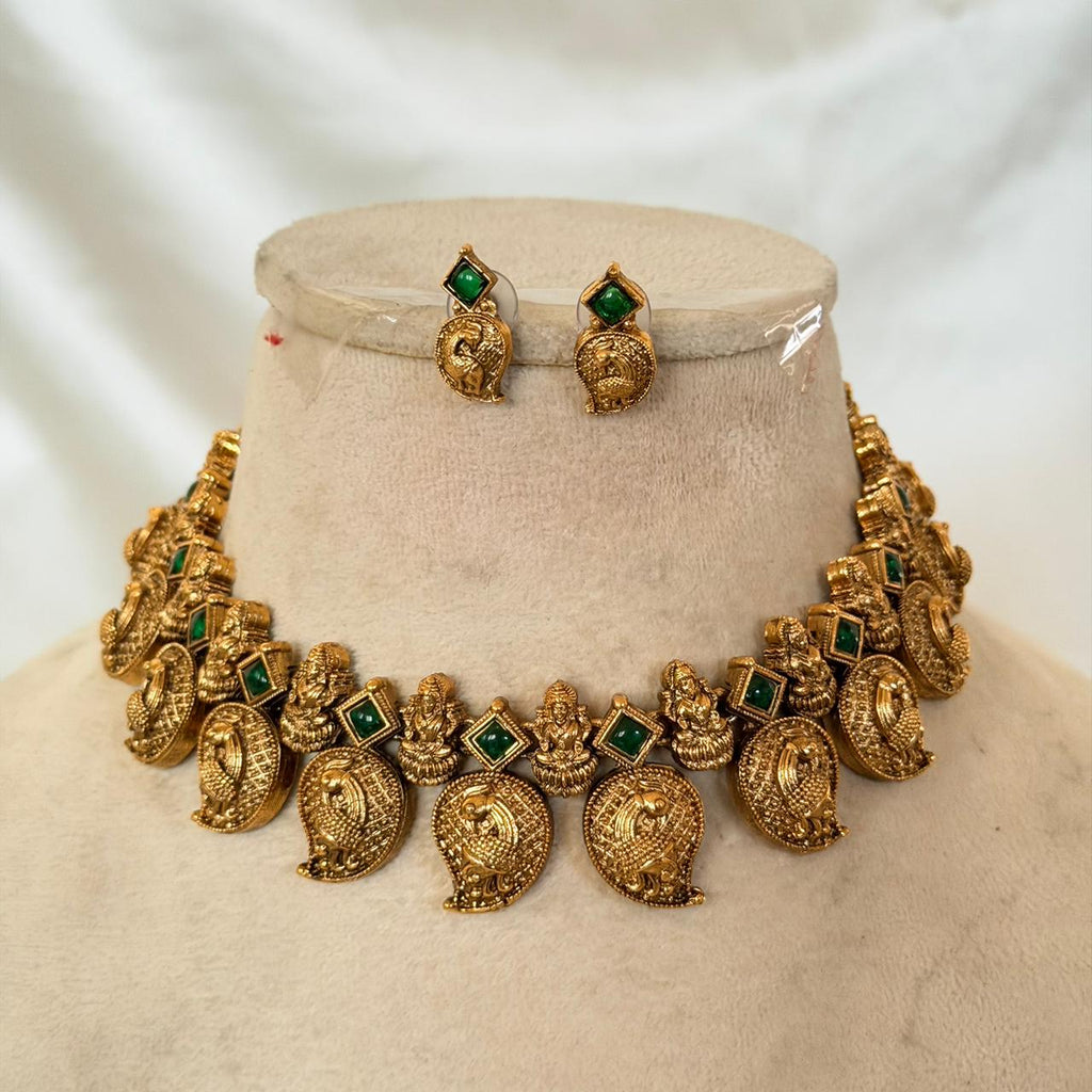 Antique Mango Necklace AN105 Anvika Jewels
