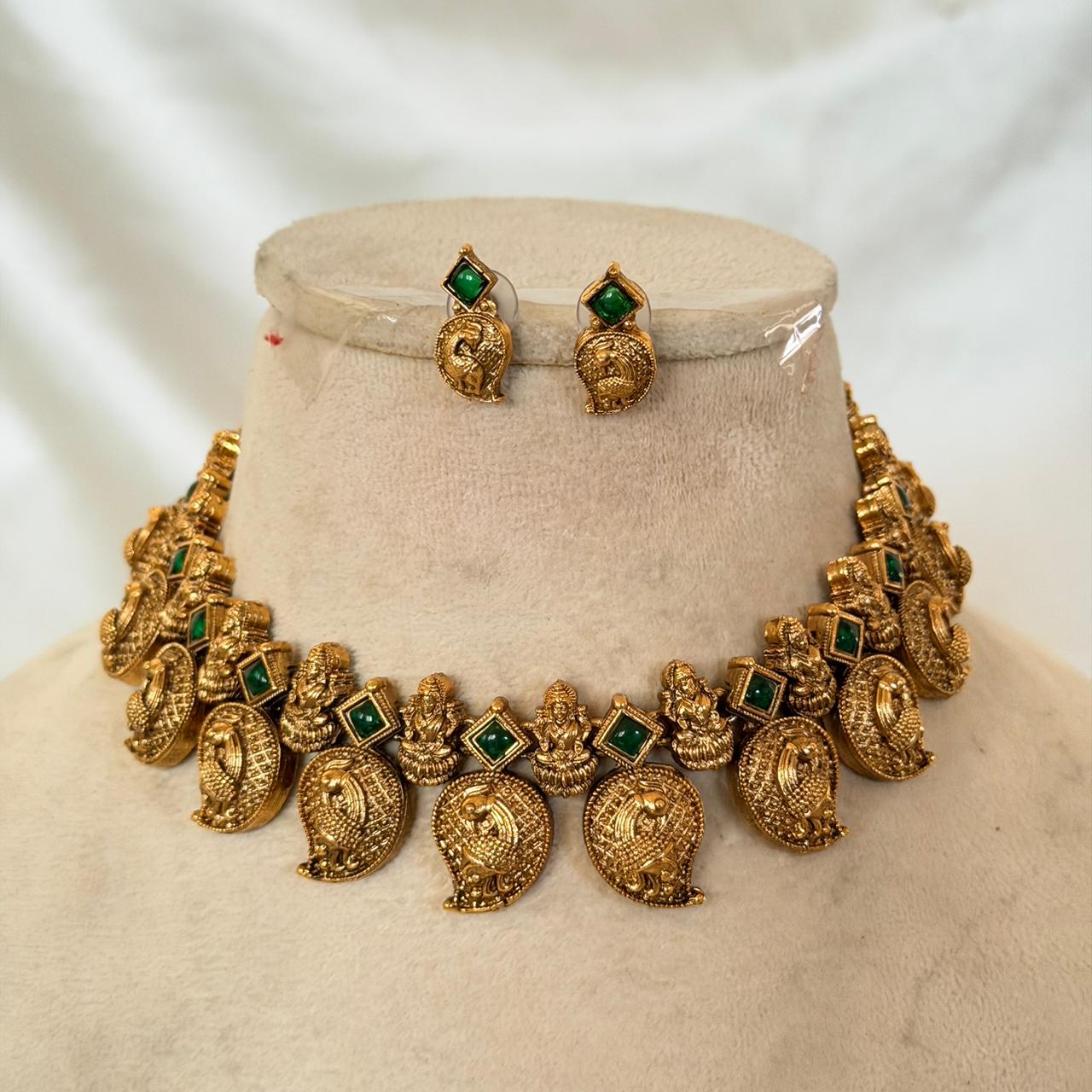 Antique Mango Necklace AN105 Anvika Jewels