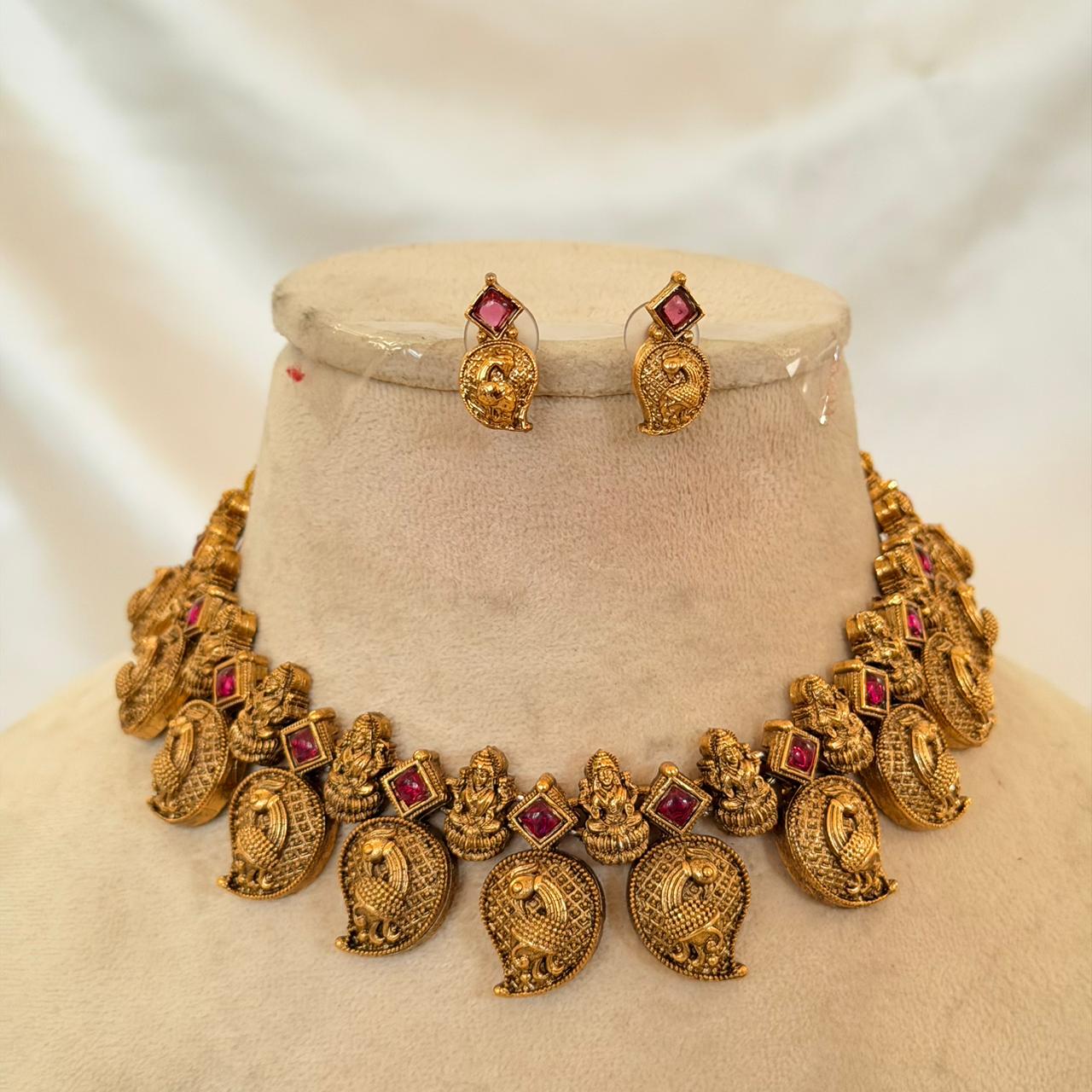 Antique Mango Necklace AN105 Anvika Jewels