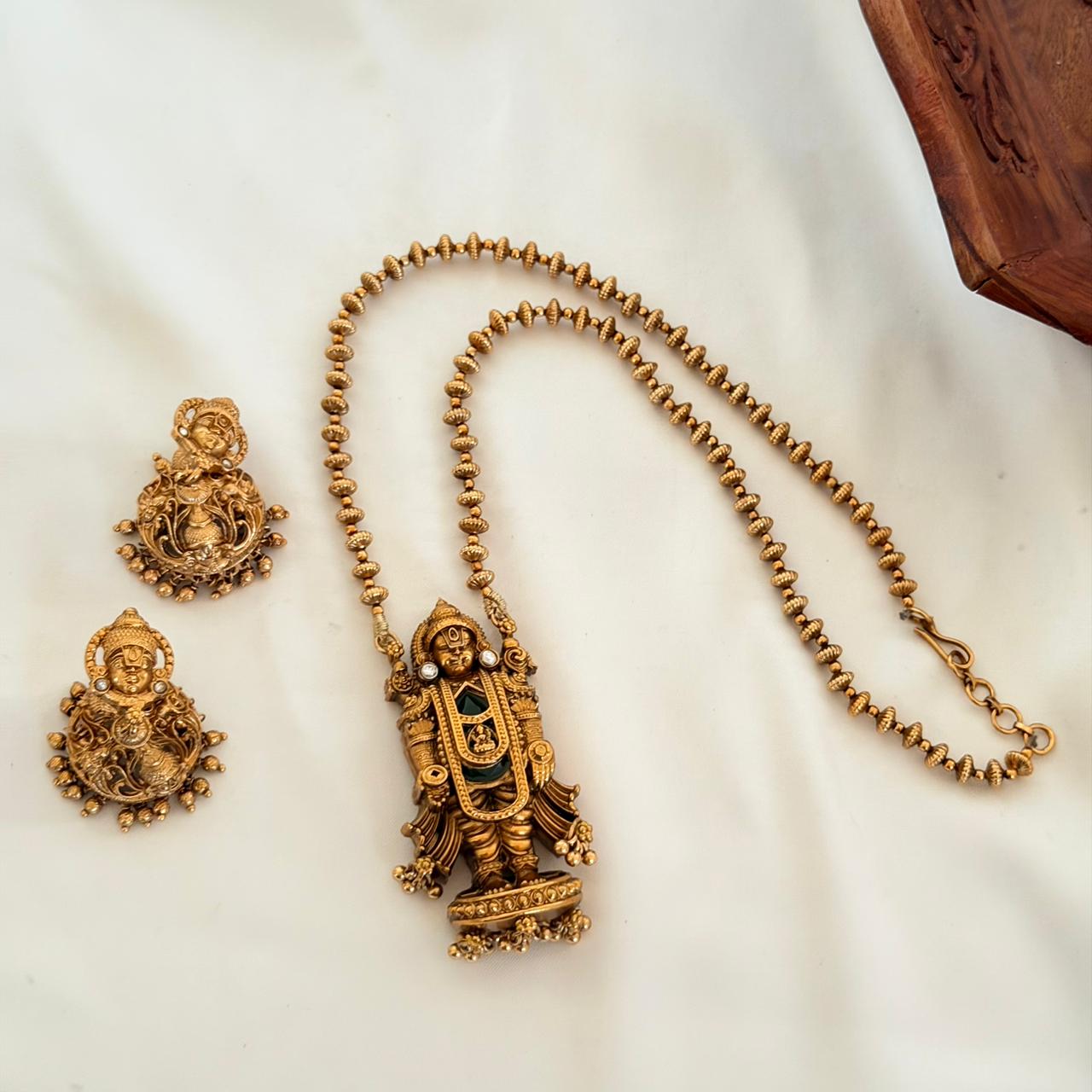 Premium Balaji Necklace AN106 Anvika Jewels