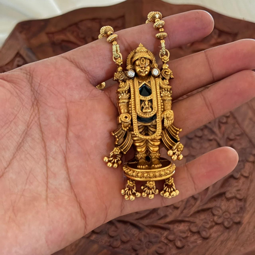 Premium Balaji Necklace AN106 Anvika Jewels