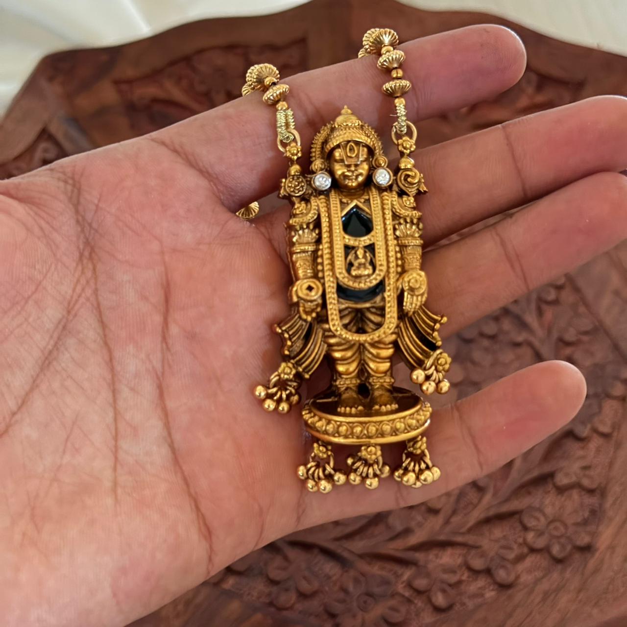 Premium Balaji Necklace AN106 Anvika Jewels