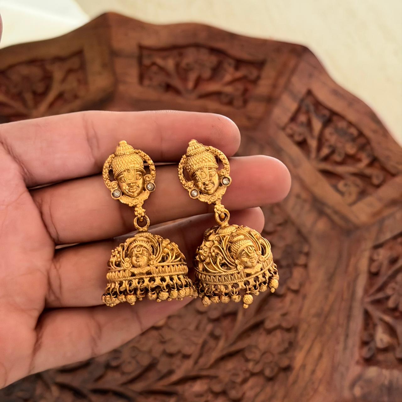 Premium Balaji Necklace AN106 Anvika Jewels