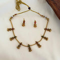 Antique Lakshmi Necklace AN108 Anvika Jewels