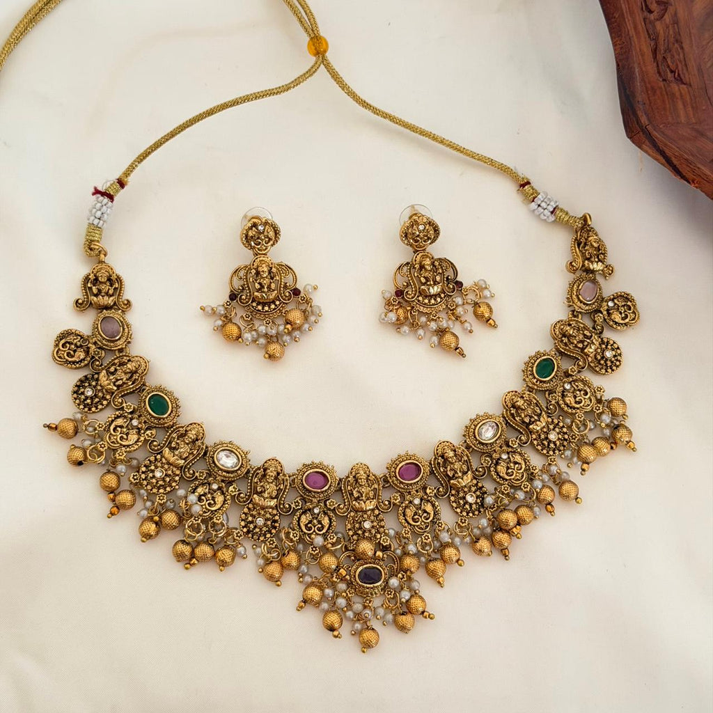 Premium Lakshmi Choker AN112 Anvika Jewels