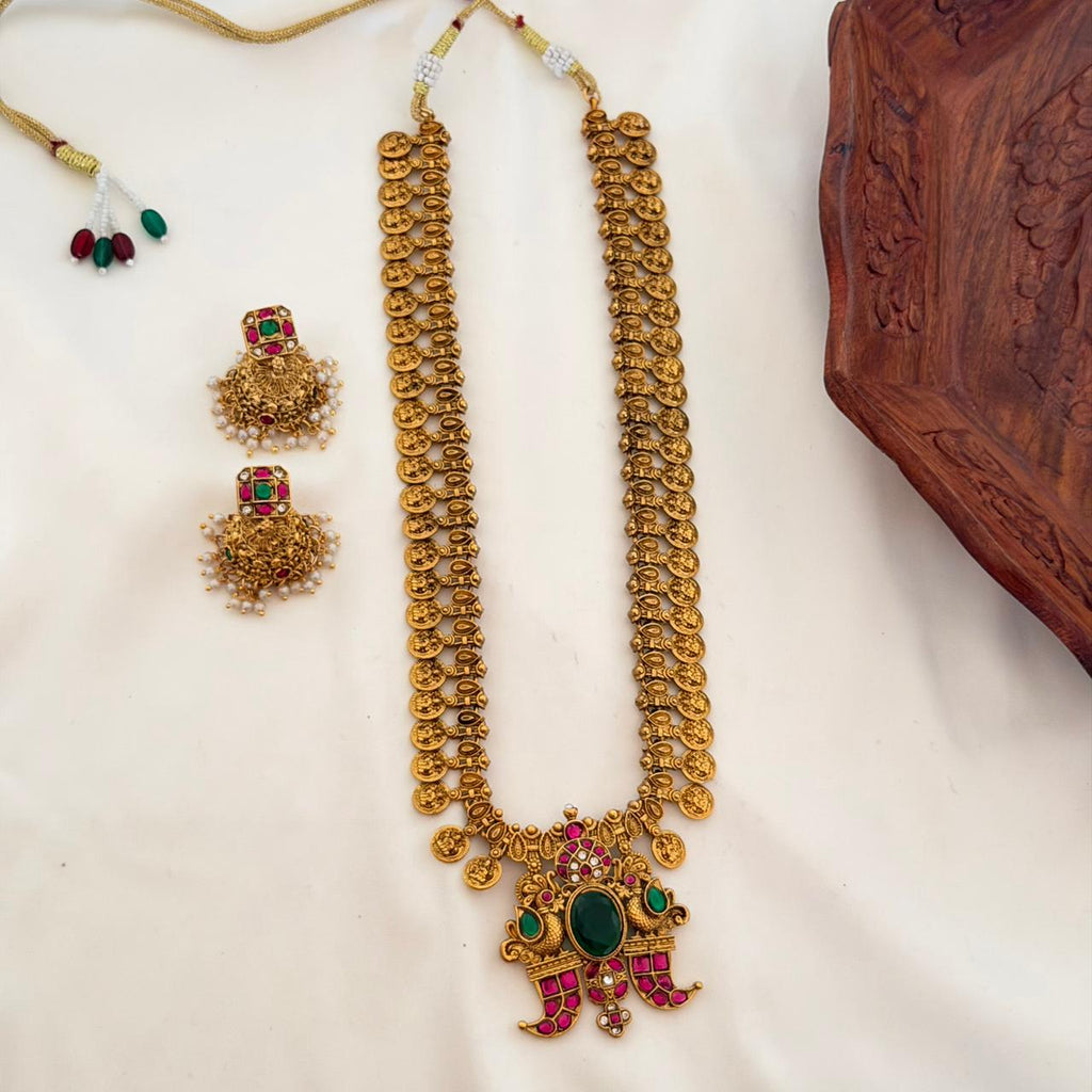 Premium Antique Coin Haram AN14 Anvika Jewels