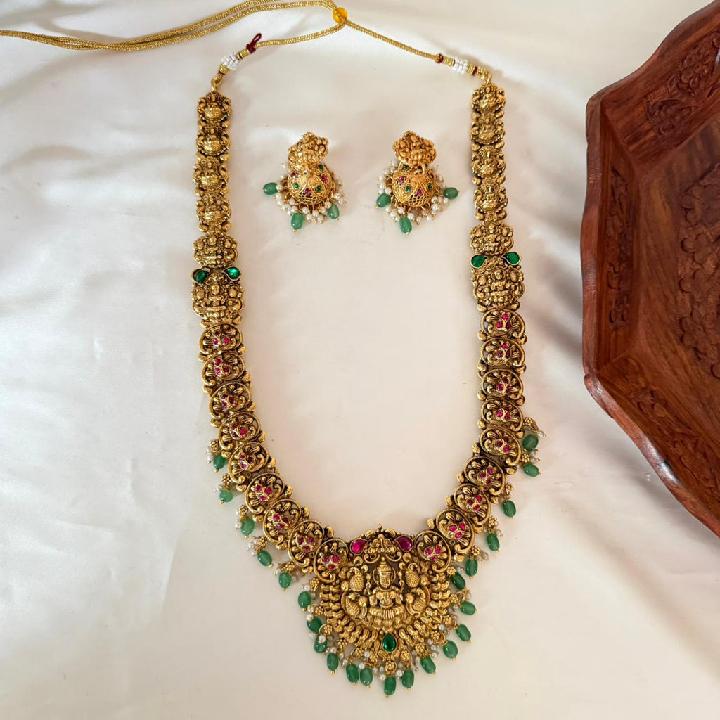 Premium Lakshmi Haram Set LH17 Anvika Jewels
