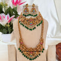 Premium Meenakari Lakshmi Combo Set CS10 Anvika Jewels