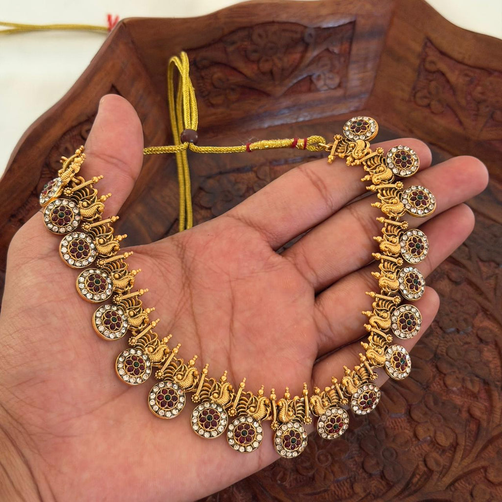 Premium Peacock Combo Set CS02 Anvika Jewels