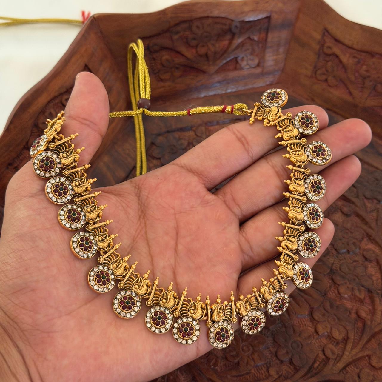 Premium Peacock Combo Set CS02 Anvika Jewels