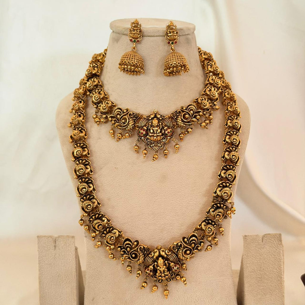 Antique Lakshmi Bridal Combo Set CS04 Anvika Jewels
