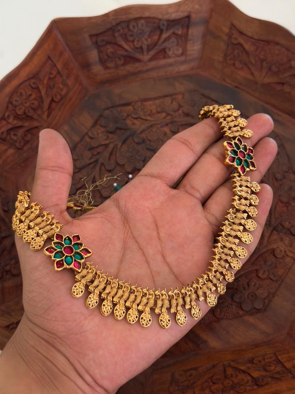 Premium Floral Bridal Combo Set CS05 Anvika Jewels