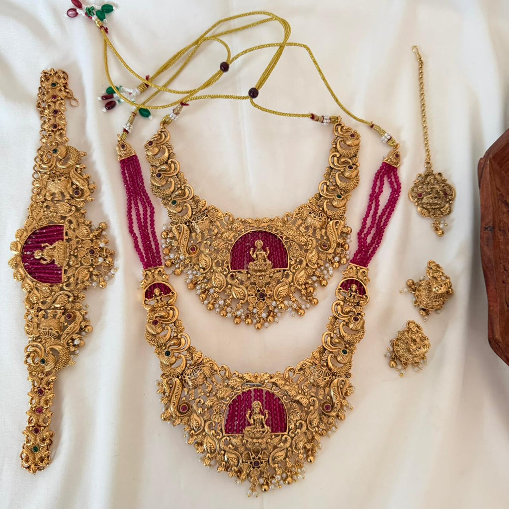 Premium Lakshmi Bridal Combo Set CS15 Anvika Jewels