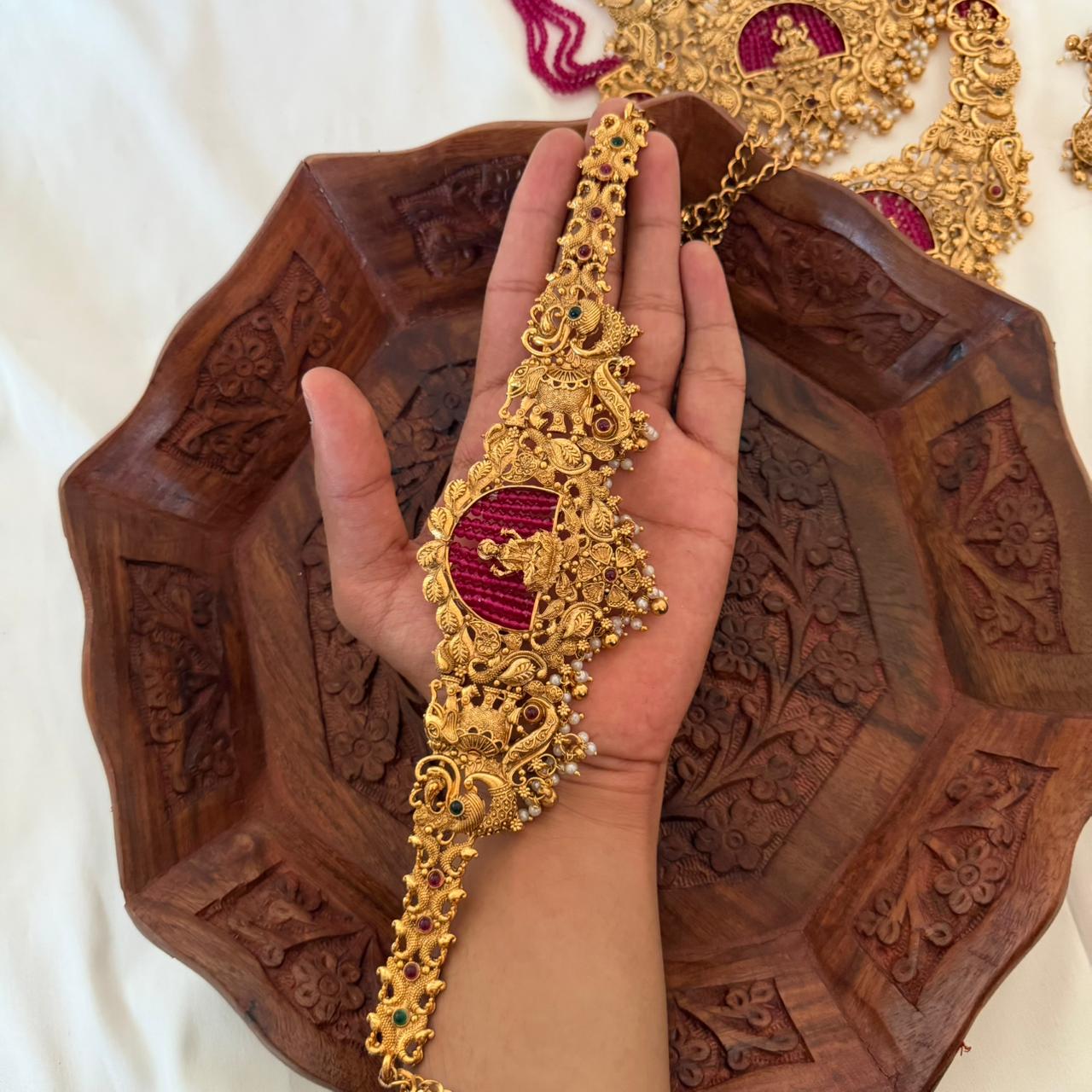 Premium Lakshmi Bridal Combo Set CS15 Anvika Jewels