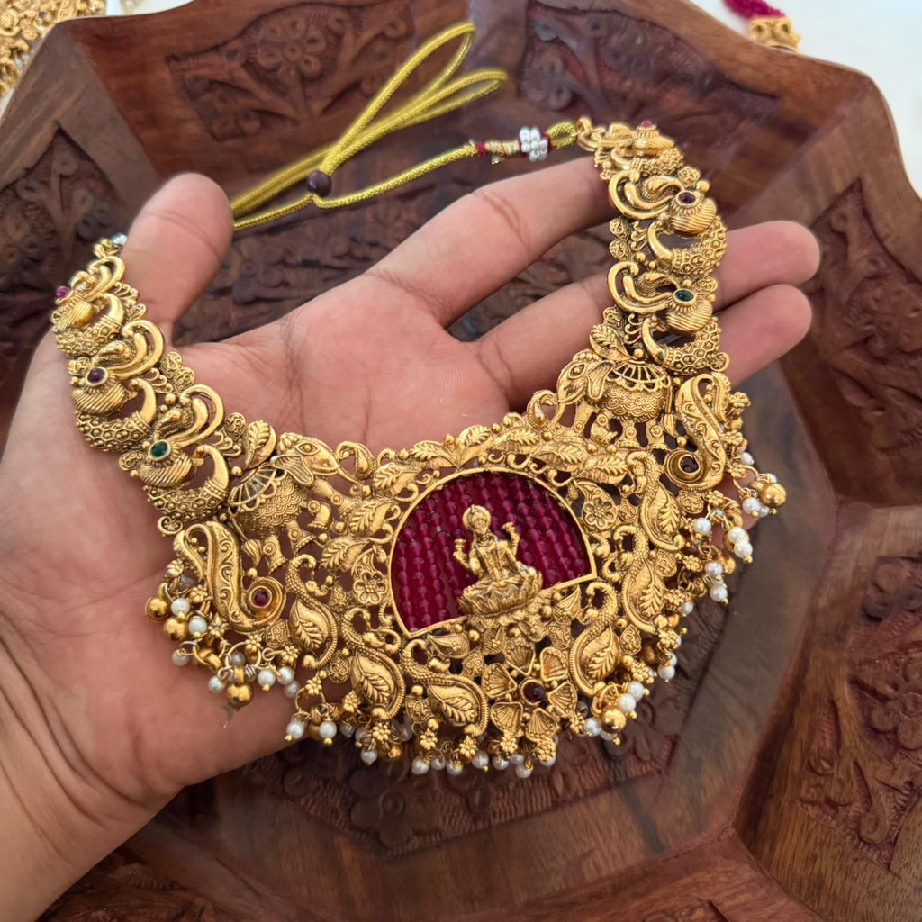 Premium Lakshmi Bridal Combo Set CS15 Anvika Jewels