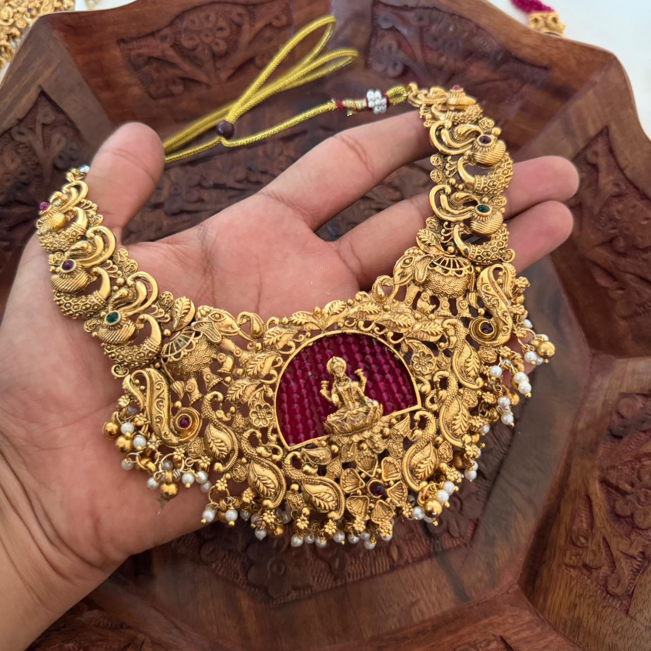 Premium Lakshmi Bridal Combo Set CS15 Anvika Jewels