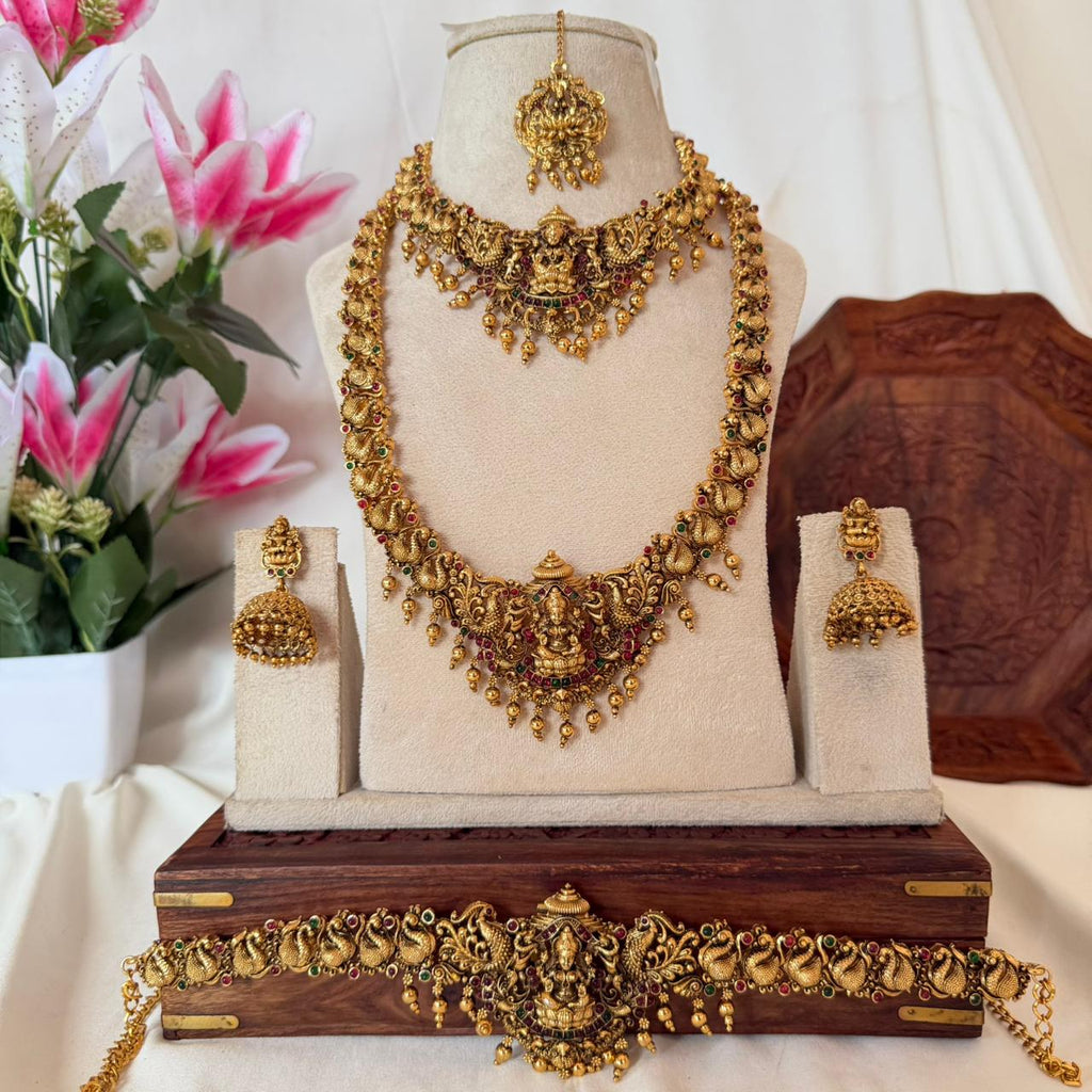Premium Lakshmi Bridal Combo Set CS16 Anvika Jewels