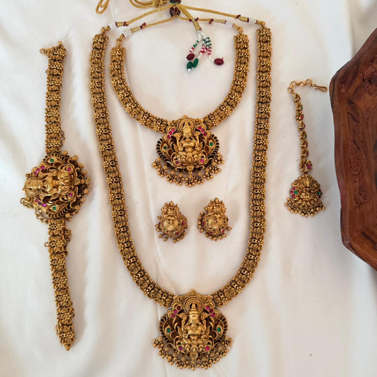 Premium Lakshmi Bridal Combo Set CS17 Anvika Jewels