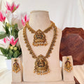 Lakshmi Temple Bridal Combo Set CS22 Anvika Jewels