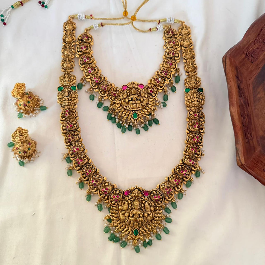 Premium Lakshmi Bridal Combo Set CS23 Anvika Jewels