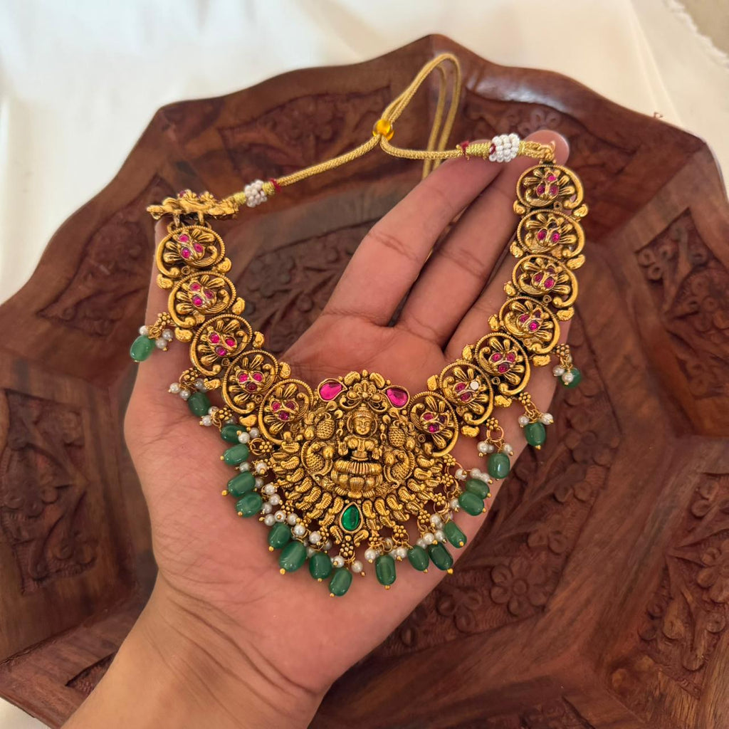 Premium Lakshmi Bridal Combo Set CS23 Anvika Jewels