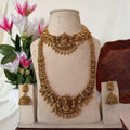 Lakshmi Temple Bridal Combo Set CS24 Anvika Jewels