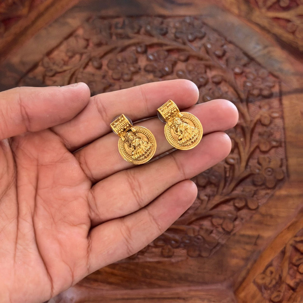 Lakshmi Coin Temple Choker AN123 Anvika Jewels