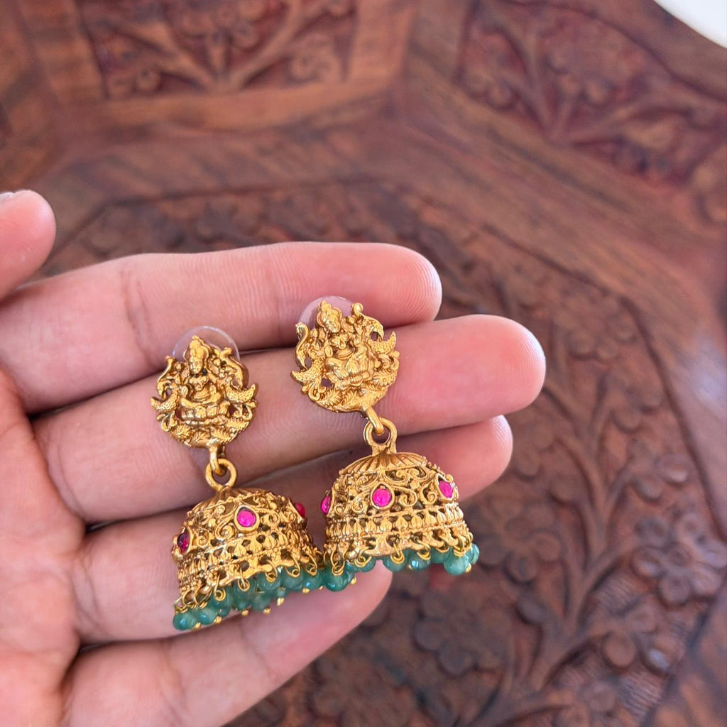 Gandaberunda Pendant Set AN116 Anvika Jewels