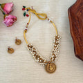 Lakshmi Pearl Necklace AN131 Anvika Jewels