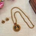 Lakshmi Green Pendant AN143 Anvika Jewels