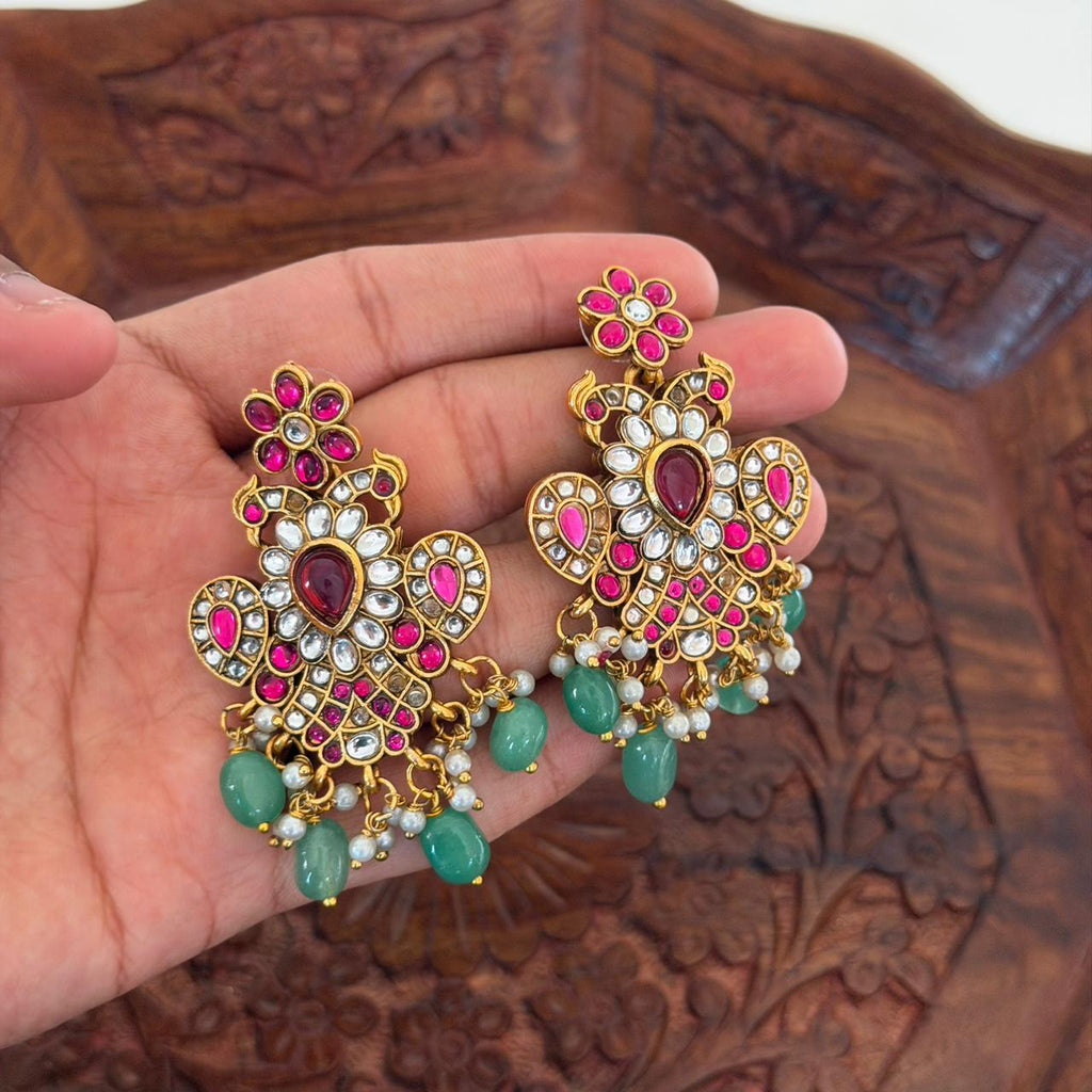 Premium Gandaberunda Pendant AN158 Anvika Jewels