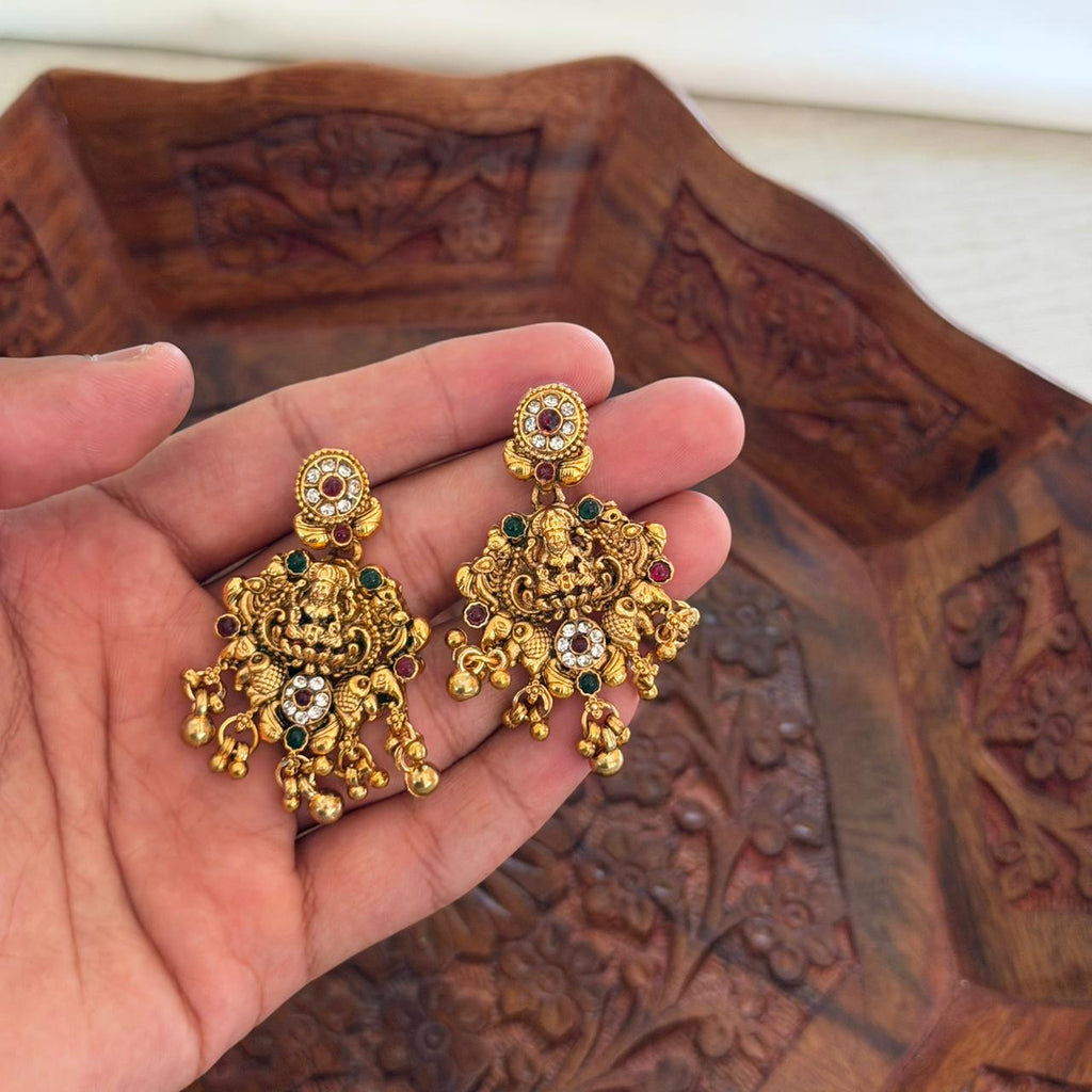 Double Lakshmi Necklace AN153 Anvika Jewels