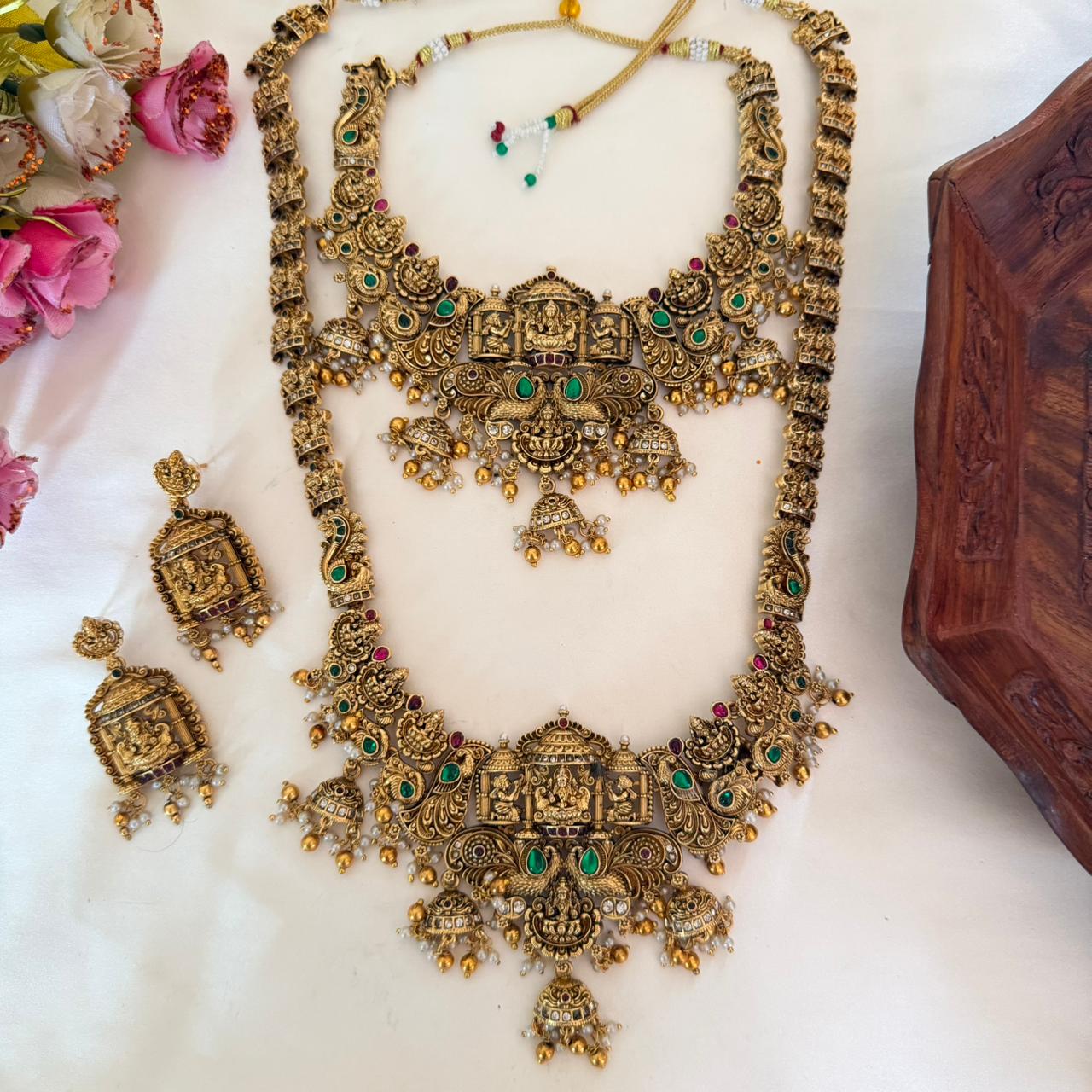 remium Temple Bridal Set CS29 Anvika Jewels