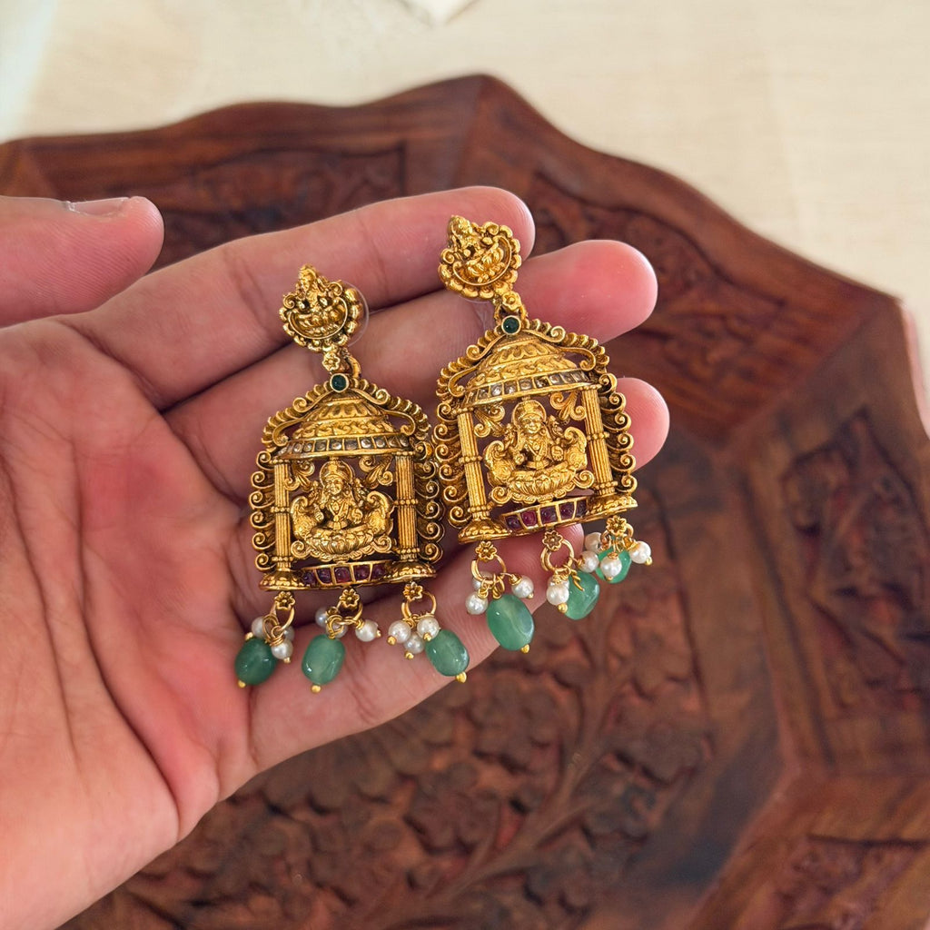 Premium Emerald Bridal Set CS30 Anvika Jewels