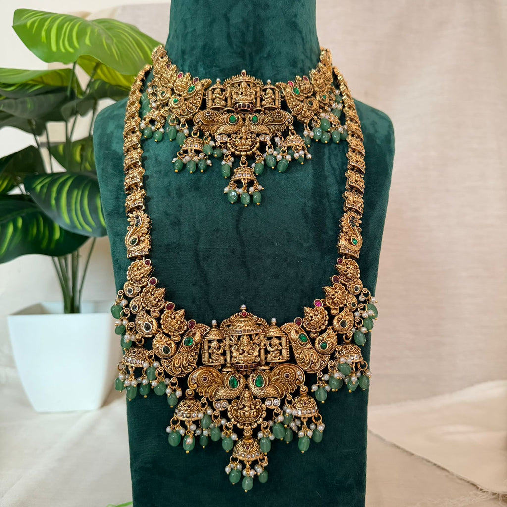 Premium Emerald Bridal Set CS30 Anvika Jewels