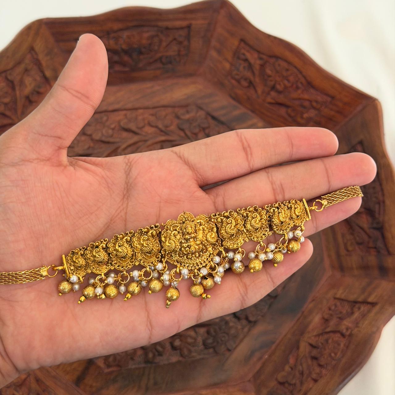Antique Lakshmi Temple Necklace Anvika Jewels