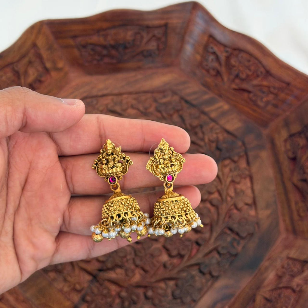 Antique Lakshmi Temple Necklace Anvika Jewels