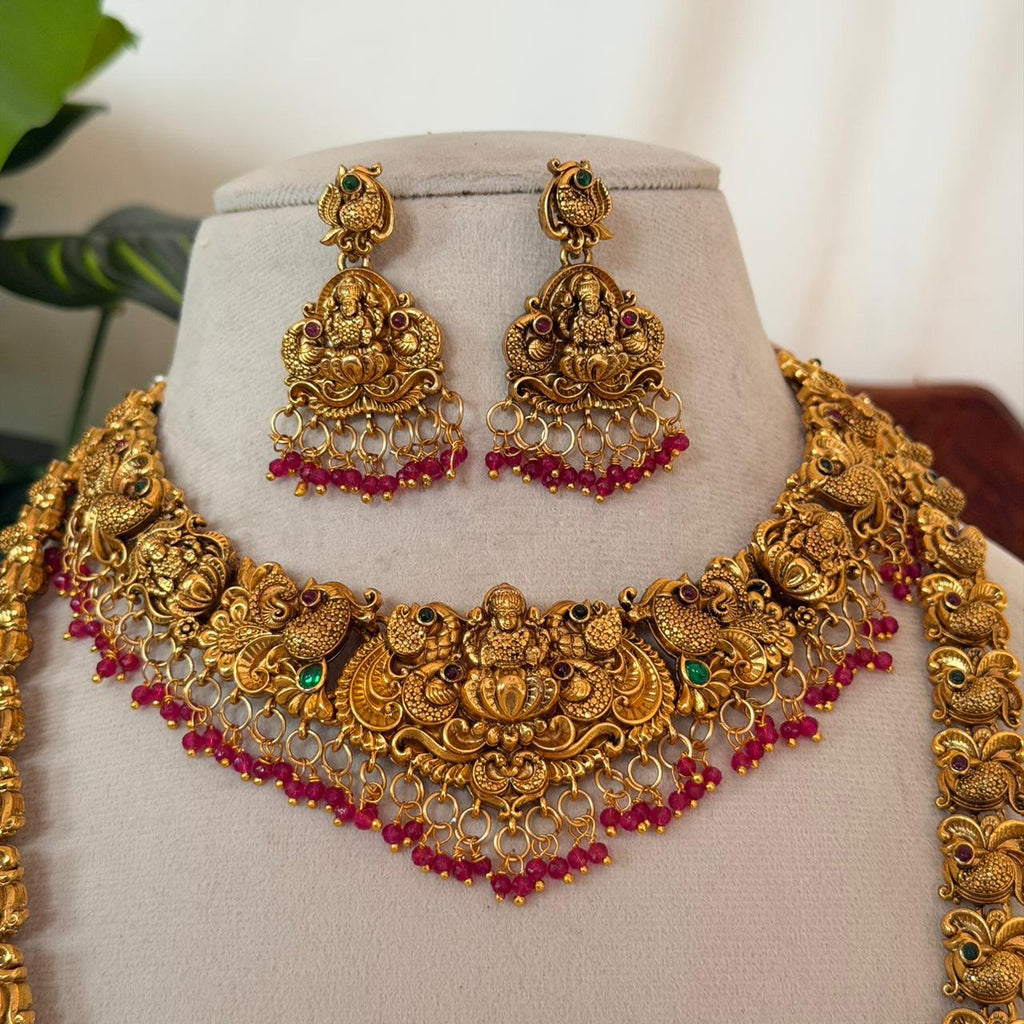 Antique Lakshmi Bridal Set CS32 Anvika Jewels