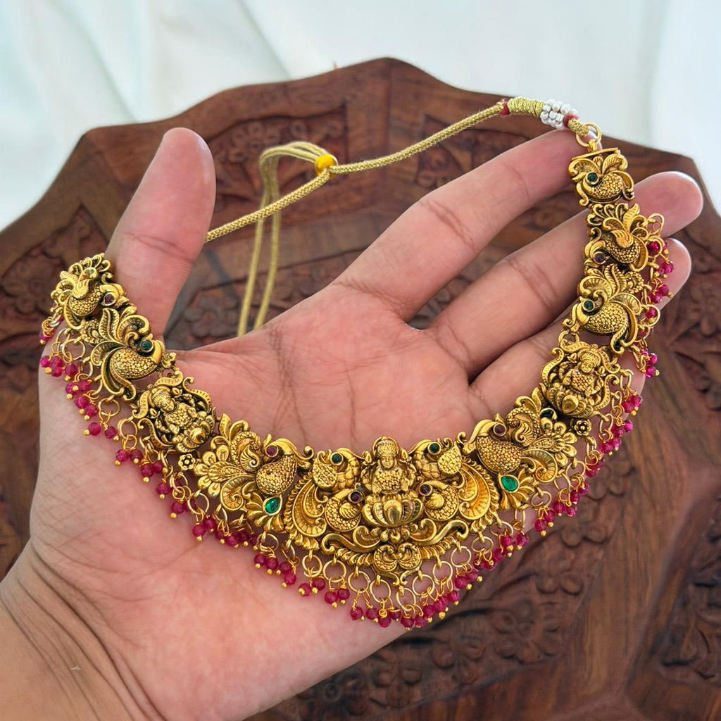 Antique Lakshmi Bridal Set CS32 Anvika Jewels