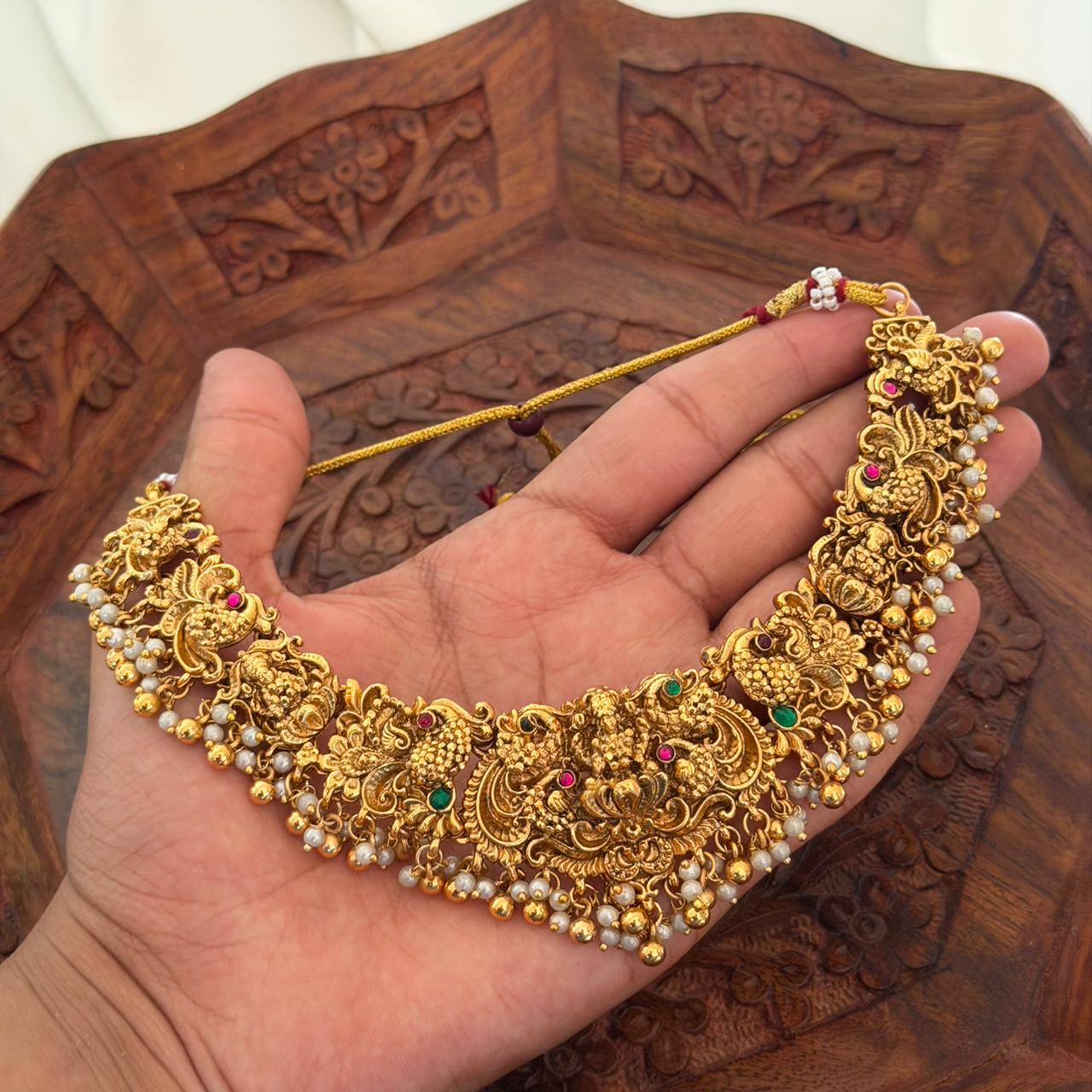 Antique Lakshmi Bridal Set CS33 Anvika Jewels